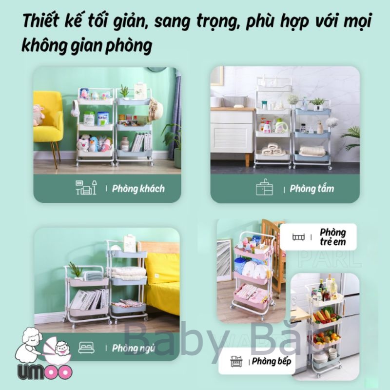 Kệ đa năng 3 tầng Umoo