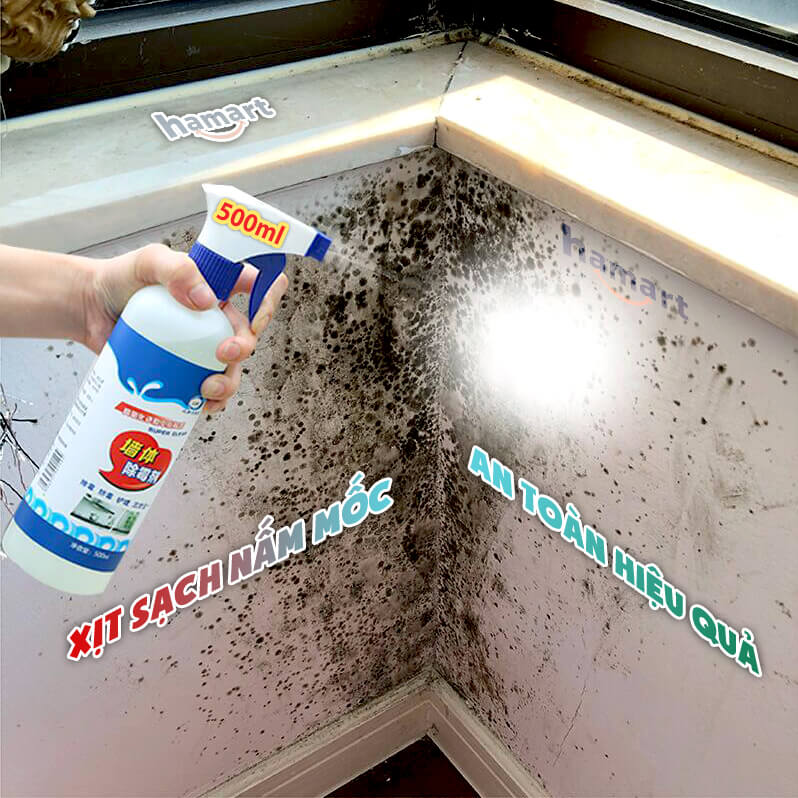 500ml Mildew Household Cleaner Mildew Cleaner Foam Kitchen Bathroom Cleaning Spray Washing Machine Toilet Wall Joint Moldy