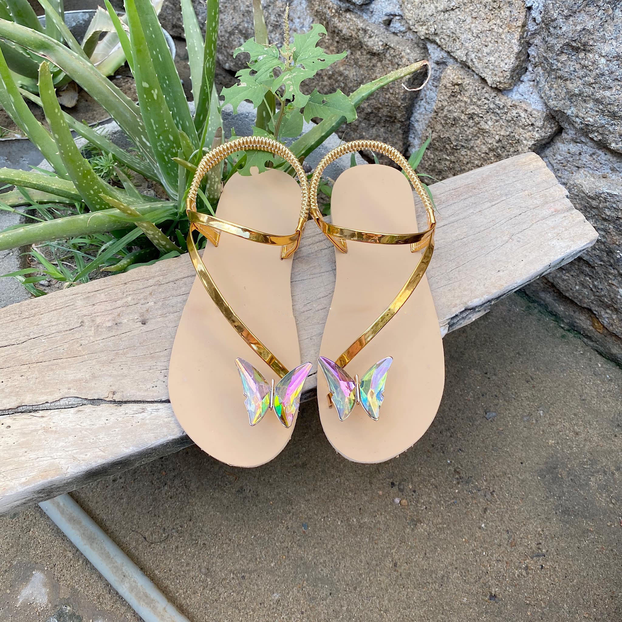 Sandal bướm 7 màu
