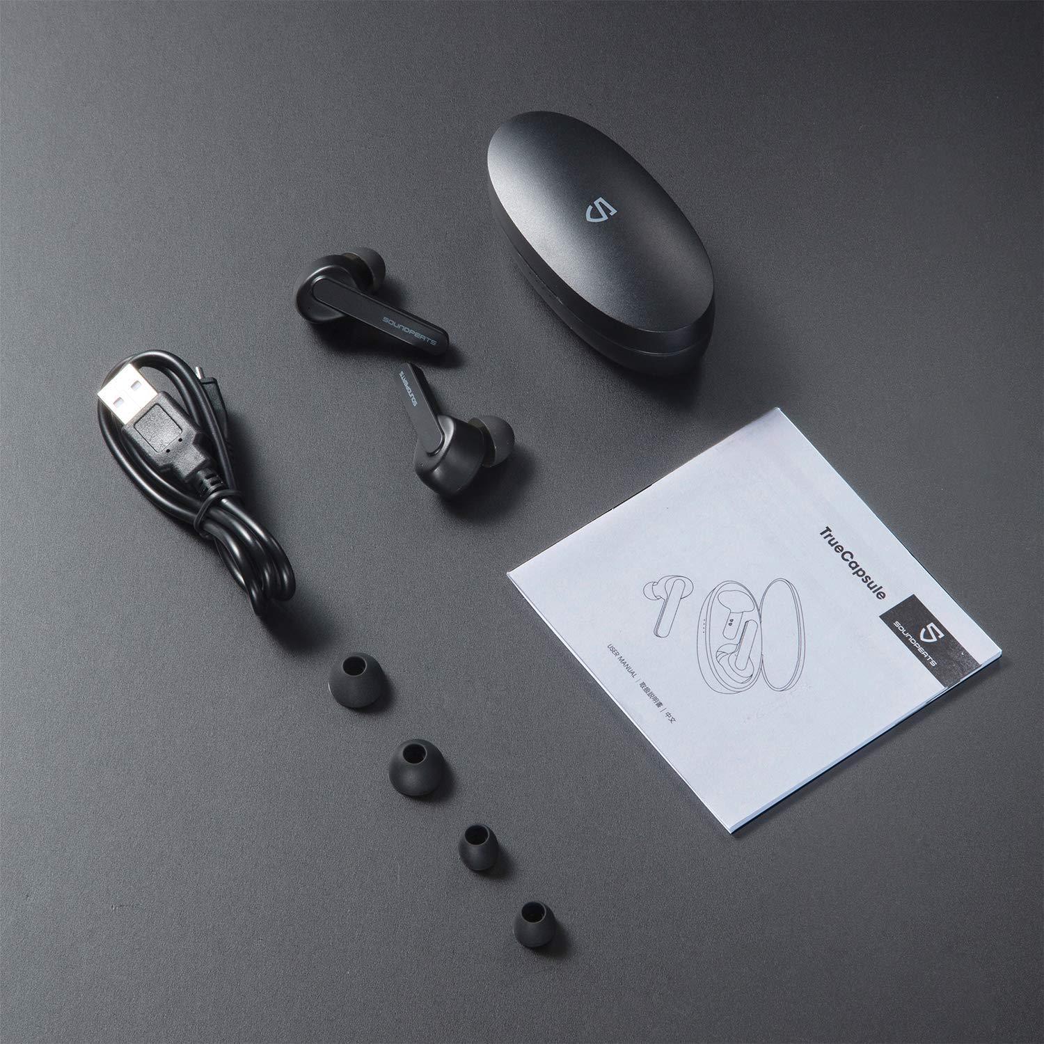 Tai Nghe True Wireless Earbuds SOUNDPEATS TrueCapsule Smart Touch Bluetooth V5.0
