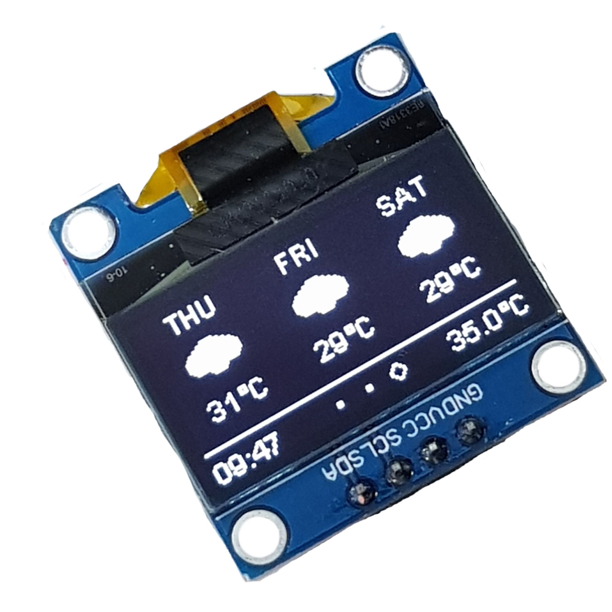 Màn Hình LCD Oled 0.96 Inch Giao Tiếp I2C (White)