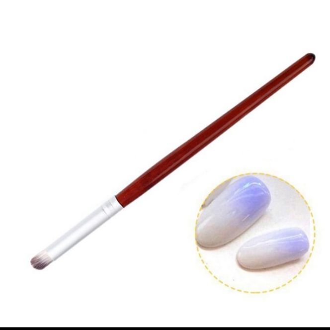 Cọ Omber cán gổ cao cấp, vẽ móng chuyên nghiệp