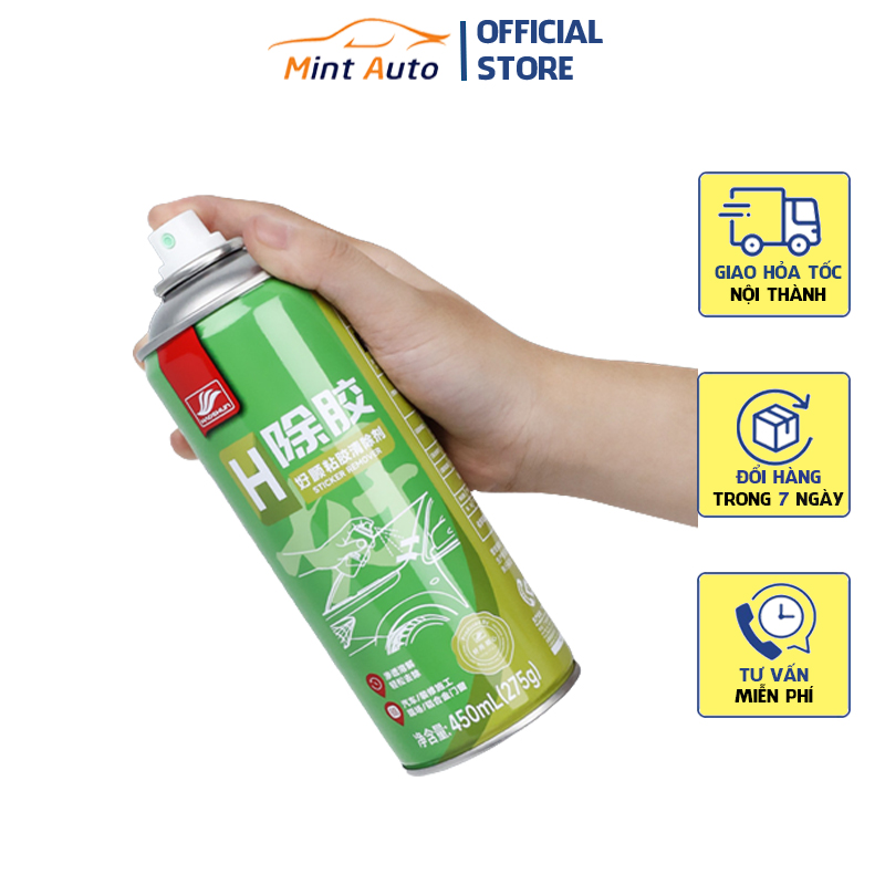 Chai Xịt Tẩy Băng Dính Nhanh Sạch Hiệu Quả HaoShun H-1003 Dung Tích 450ml