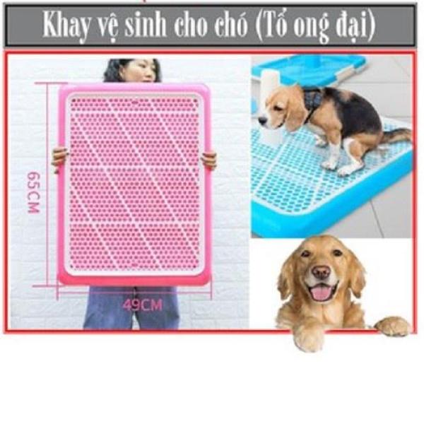 Hanpet.GV- (2 size)- Khay vệ sinh chữ nhật dẹt (- 4711546) khay vệ sinh chó lớn và chó nhỏ mọi lứa tuổi