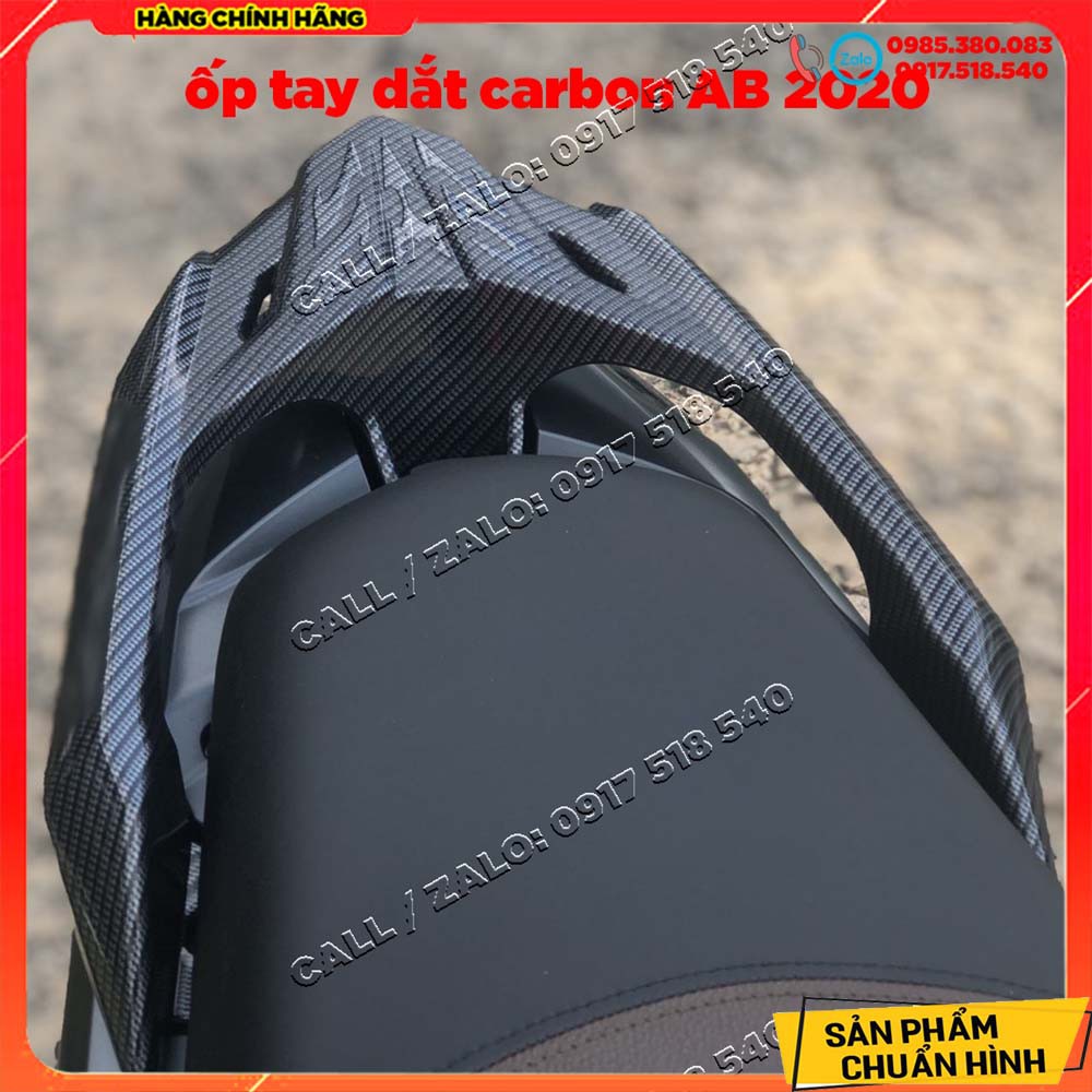 Ốp Tay Dắt AB 2020 - 2021 - 2022 Sơn Carbon Loại 1 ( AIR BLADE 2020 )