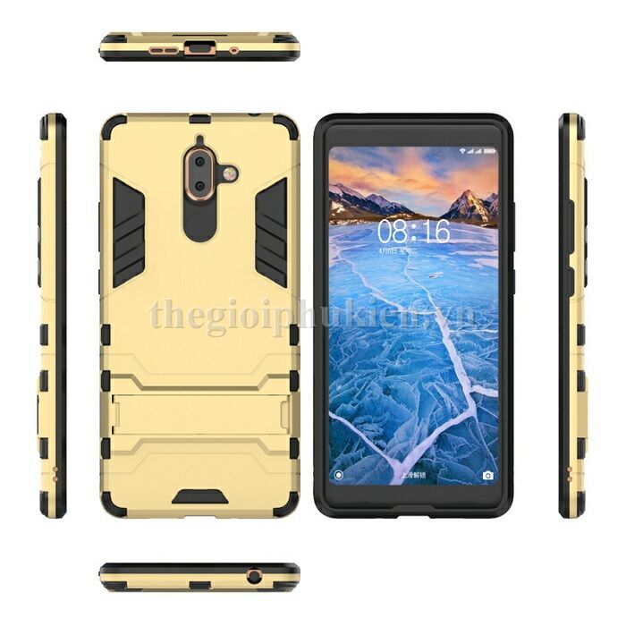 Ốp lưng chống sốc Iron Man cho Nokia 7 Plus