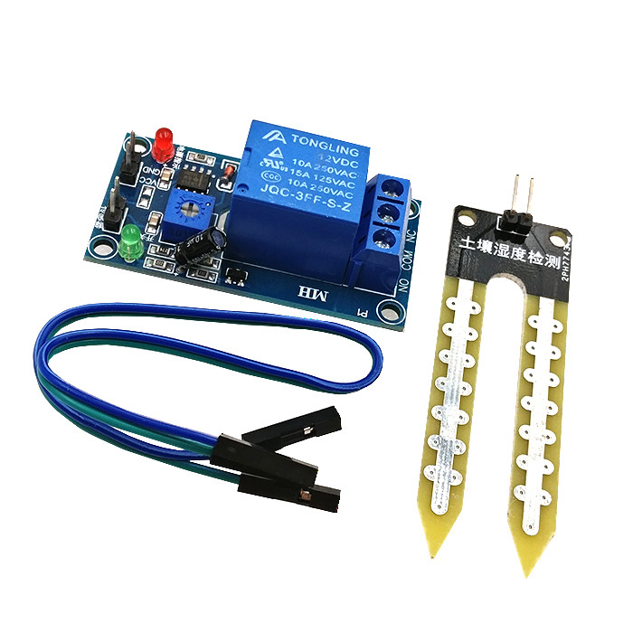 Module điều khiển relay bằng cảm biến độ ẩm đất 12V