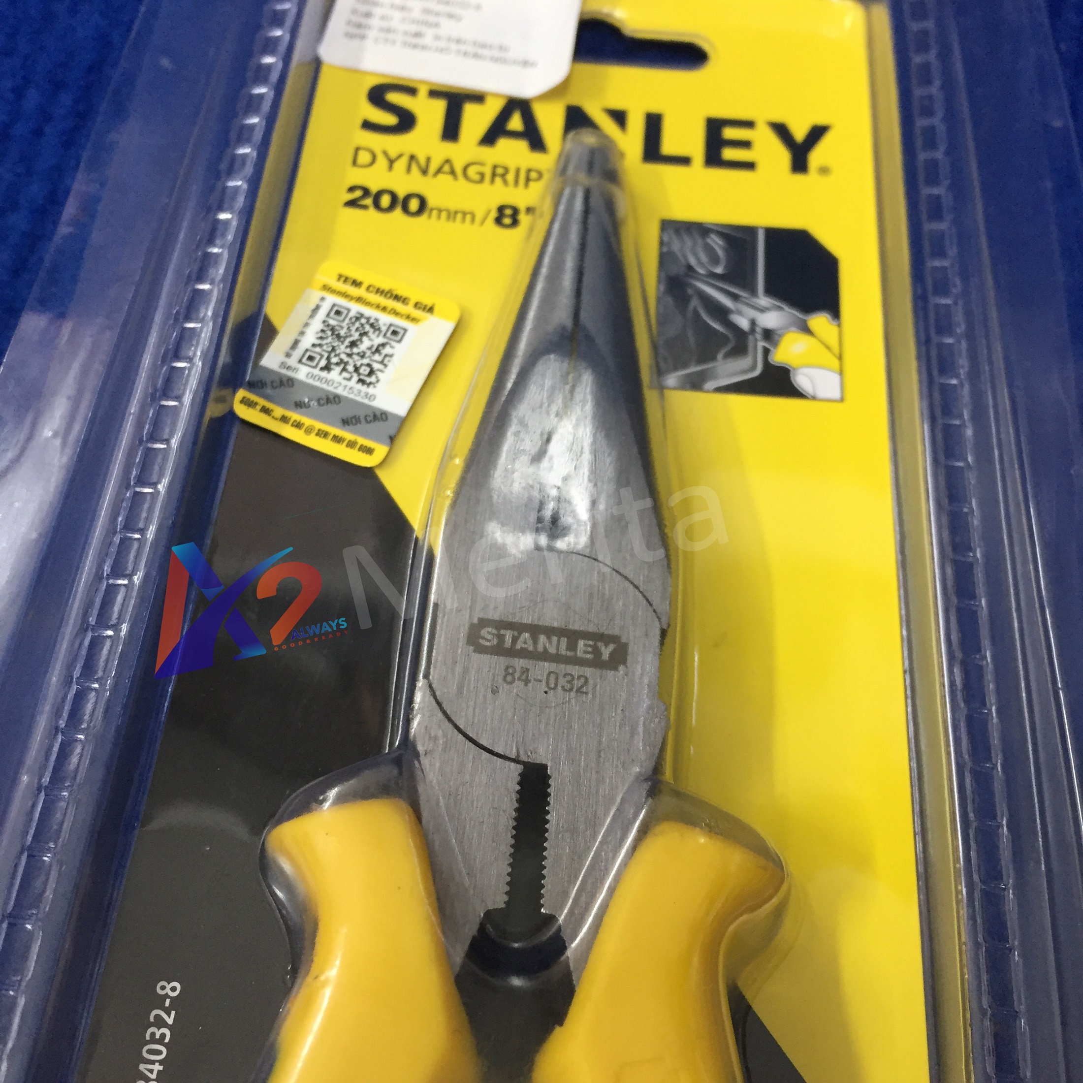 Kềm mỏ nhọn 8"/200mm STANLEY STHT84032-8