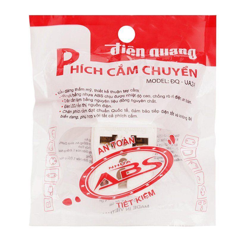 [HCM]Phích cắm chuyển Điện Quang ĐQ UA2A