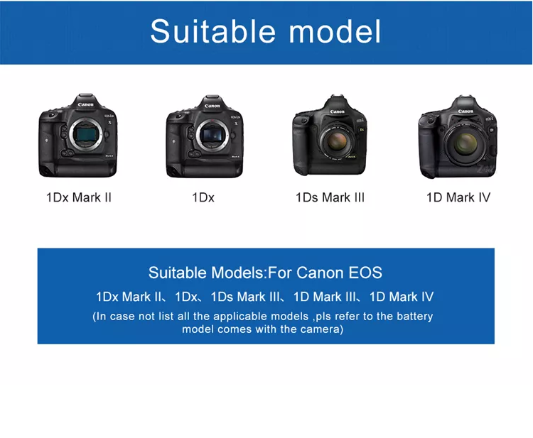 LP-E19 LP-E4 Canon | Pin và sạc máy ảnh KINGMA mã E19 E4 E4N LP-E19 LPE19 LP-E4 LPE4 LP-E4N LPE4N cho CANON EOS 1Dx 1Ds R3