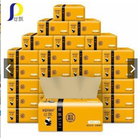 Thùng 30 gói giấy ăn gấu trúc siêu dai