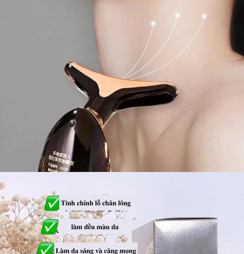 Máy Mát Xa Nâng Cơ Mặt Và Cổ HIH_Oushufe