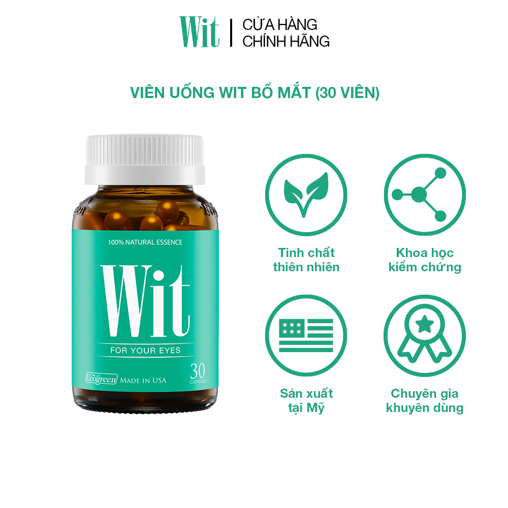 WIT bổ mắt với Broccophane - Hàng chính hãng (Hộp 30 viên)