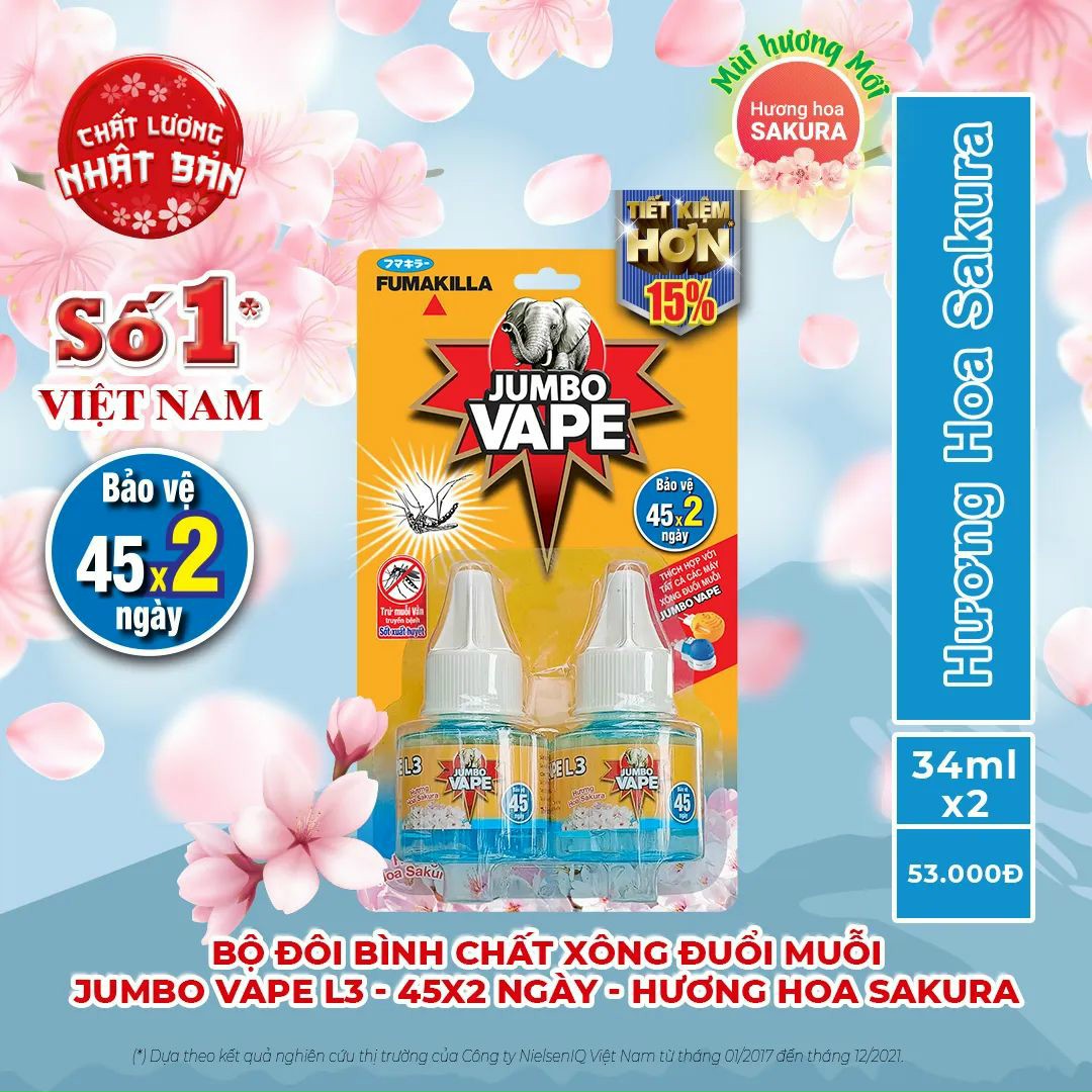 Chất Xông Đuổi Muỗi Jumbo