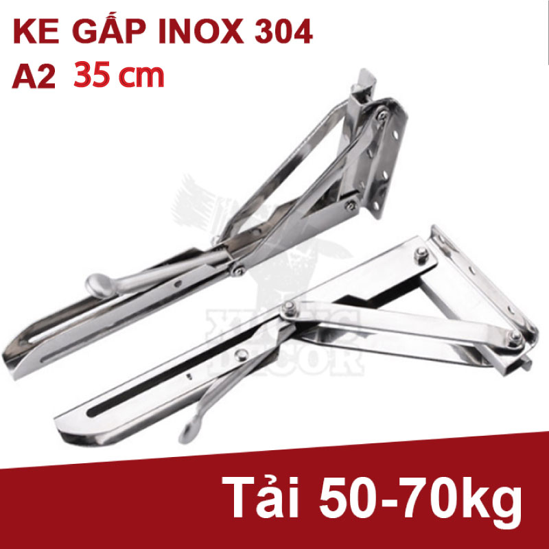 Bản Lề Gập Thông Minh Inox -bộ 2 chiếc