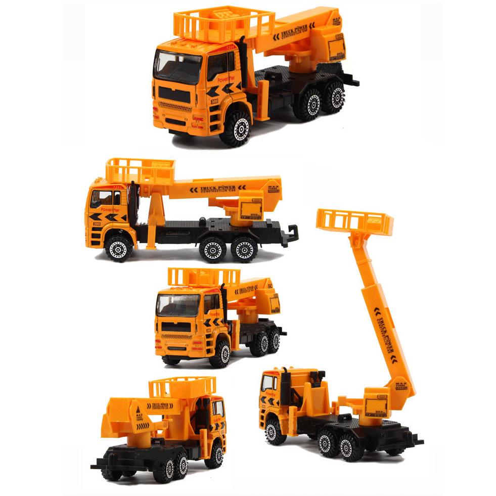 Xe công trình xây dựng bằng sắt chạy đà