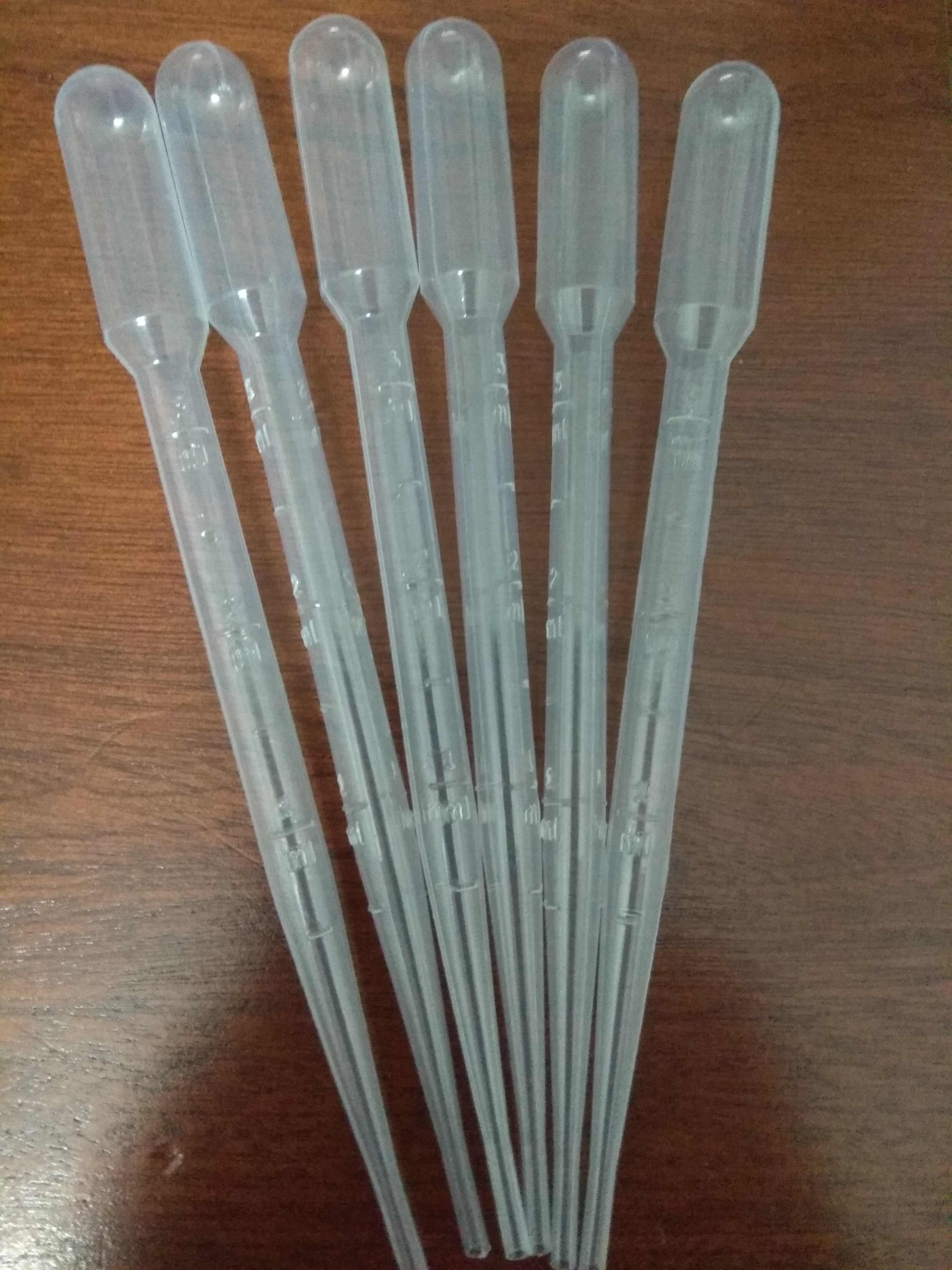 Combo 6 Ống đo phân dạng nước - ống 3 ml
