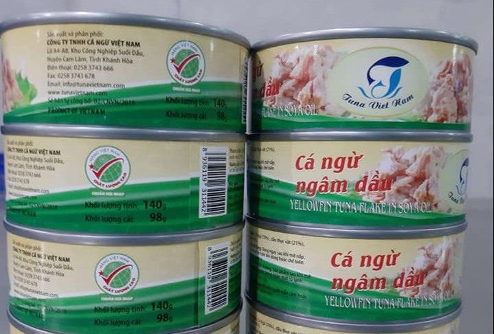Com bo 12 lon cá ngừ ngâm dầu (thịt xé) 140g