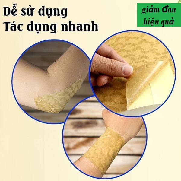 Cao dán THAN HOẠT TÍNH hồng sâm Hàn Quốc (Gói 20 miếng)