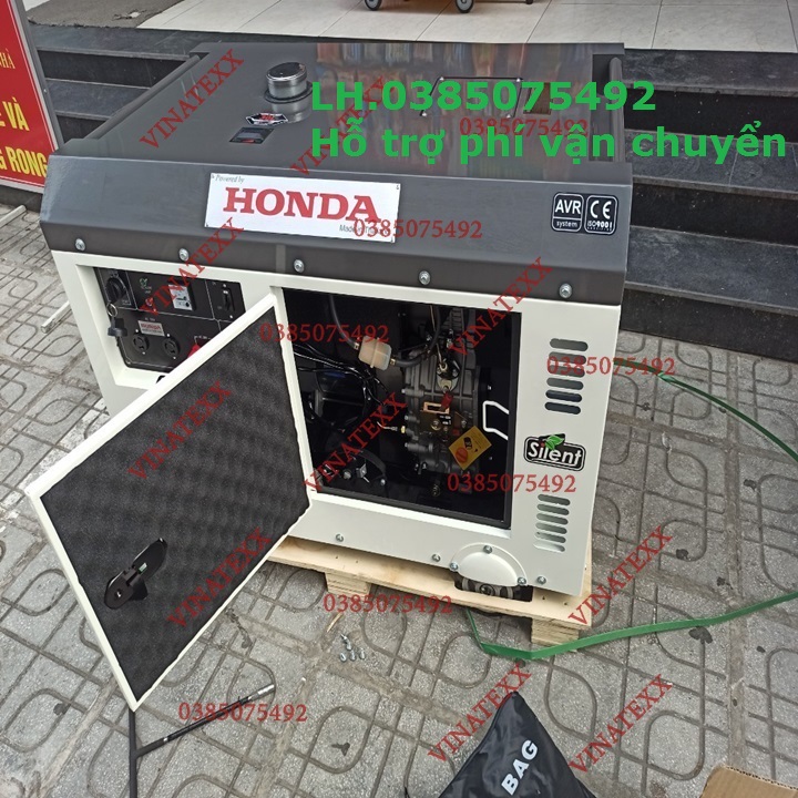 Máy phát điện 10KVA chạy dầu công suất 15HP