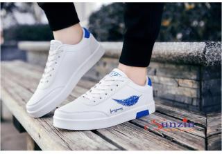 Giày thể thao nam Sunzin 034 trắng phối xanh size từ 39-44 thumbnail