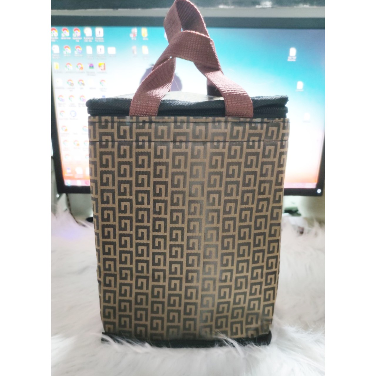 [HCM]túi giữ nhiệt hộp cơm 3 ngăn