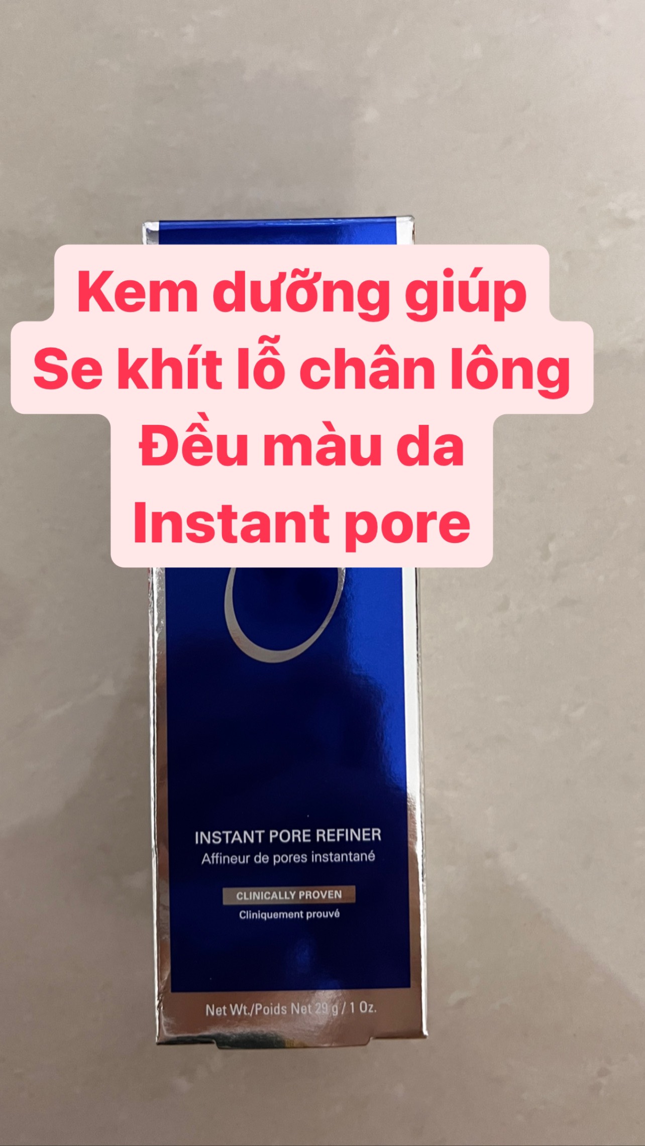 Serum se khít lỗ chân lông instant pore refiner 29g