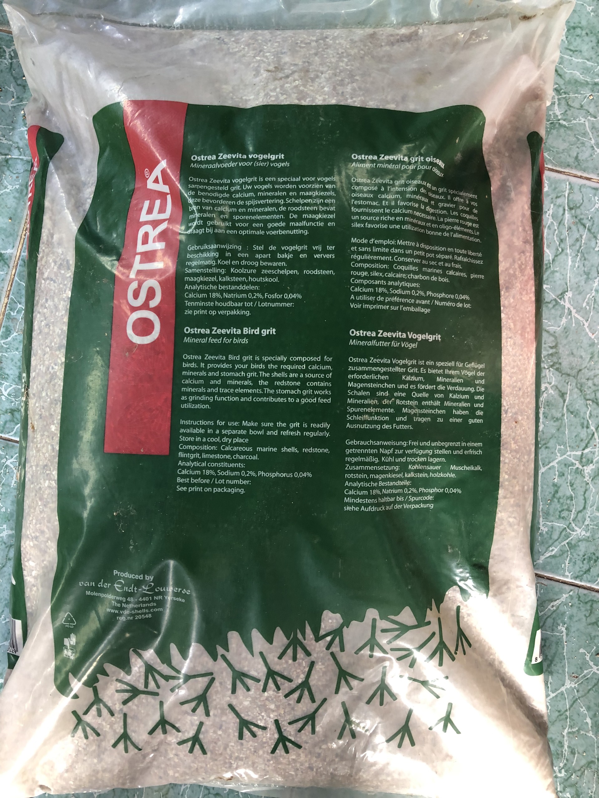 200g Khoáng grit cho chim cảnh