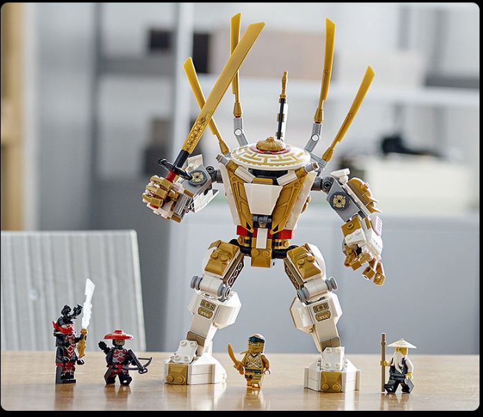 bộ lắp ghép dũng sĩ ninja MECHA