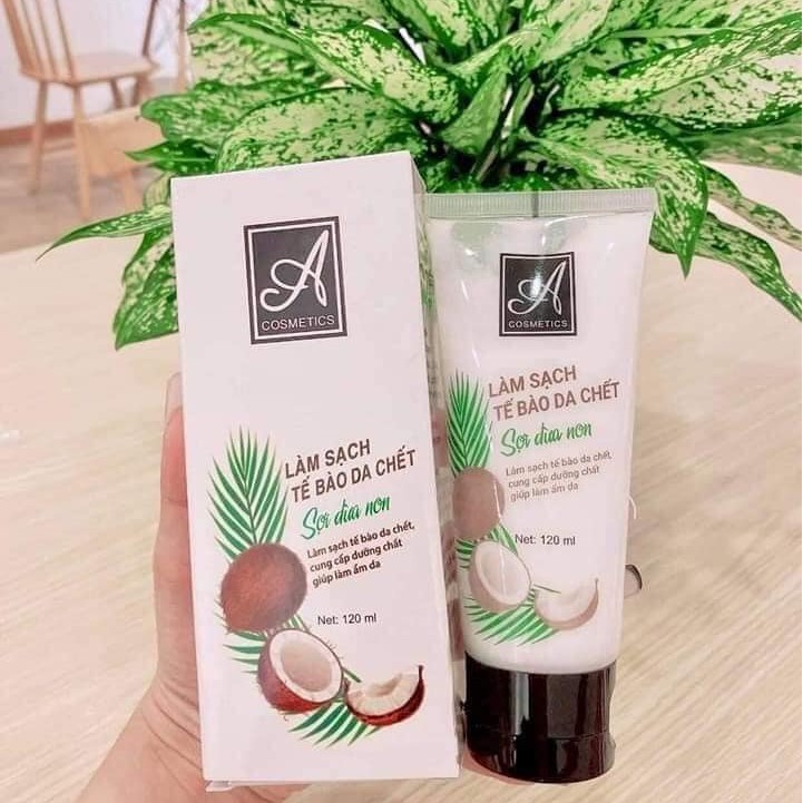 [HCM]Tẩy tế bào chết dừa non A 120ml