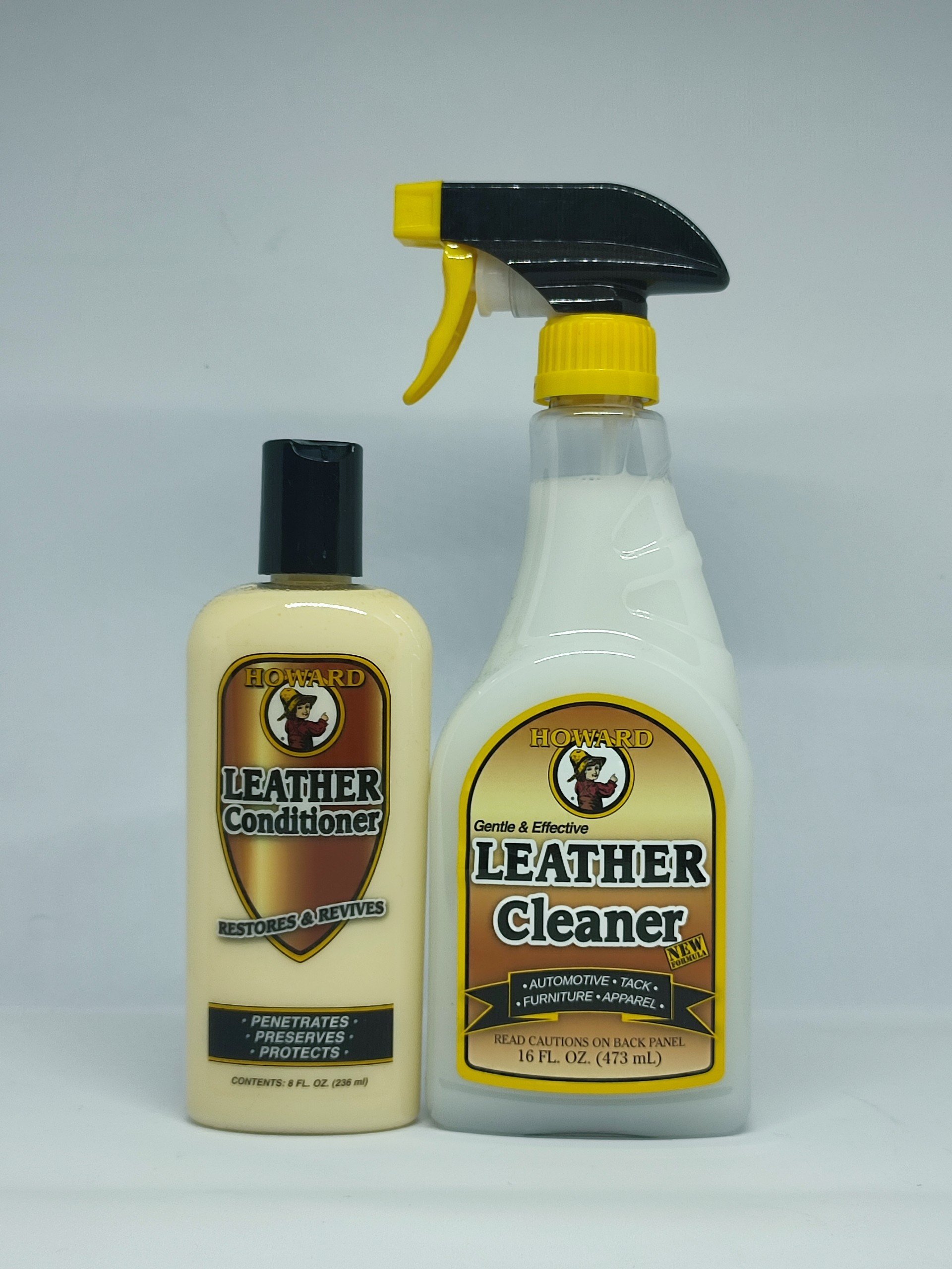 Dung dịch làm sạch ghế da, sofa da, nội thất HOWARD LEATHER CLEANER  473ML