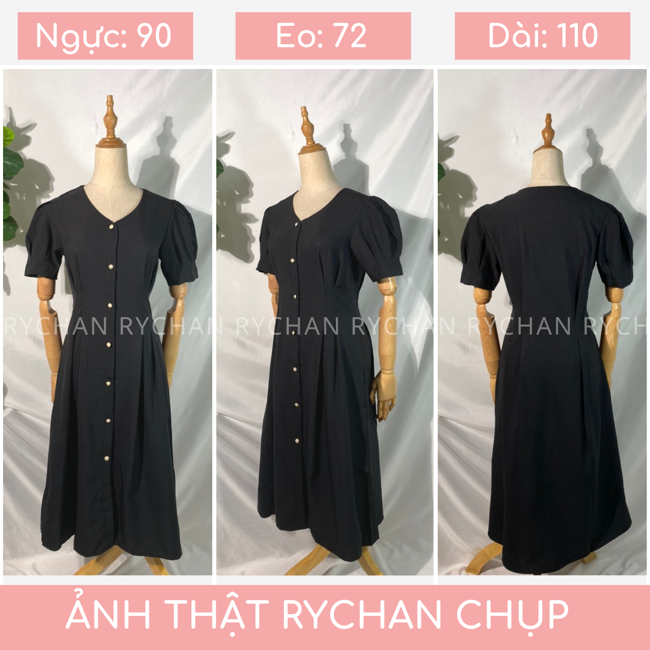 Mdi Sleeveless Dress V-neck Shirt 2 Colors - DX315