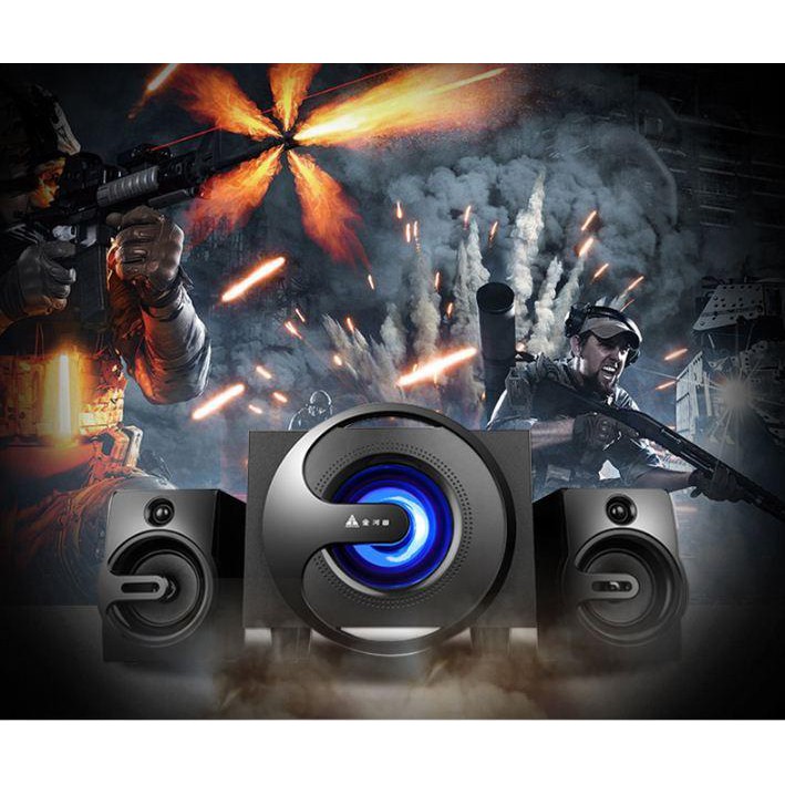 Loa Máy Tính Golden Field H302U 2.1CH có USB, Bluetooth, FM
