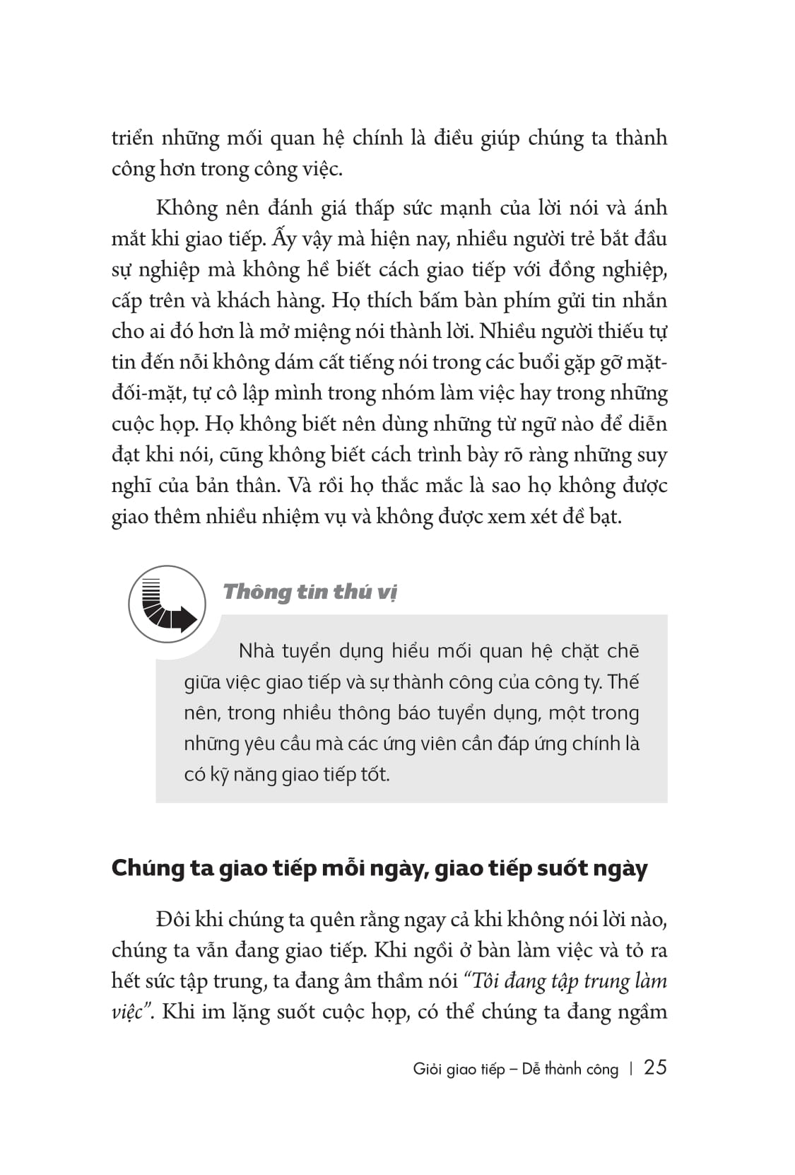 Sách Fahasa - Giỏi Giao Tiếp - Dễ Thành Công (Tái Bản Lần 2)