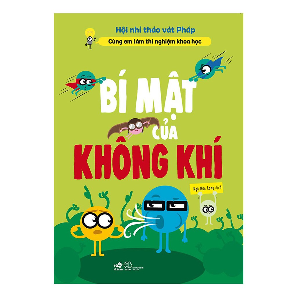 Sách - Combo Cùng Em Làm Thí Nghiệm Khoa Học (Bộ 4 tập) (Nhã Nam HCM)