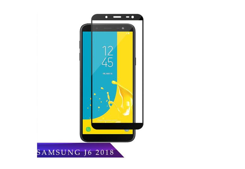 Kính cường lực full keo full màn hình 9D cho Sam sung galaxy J6 2018