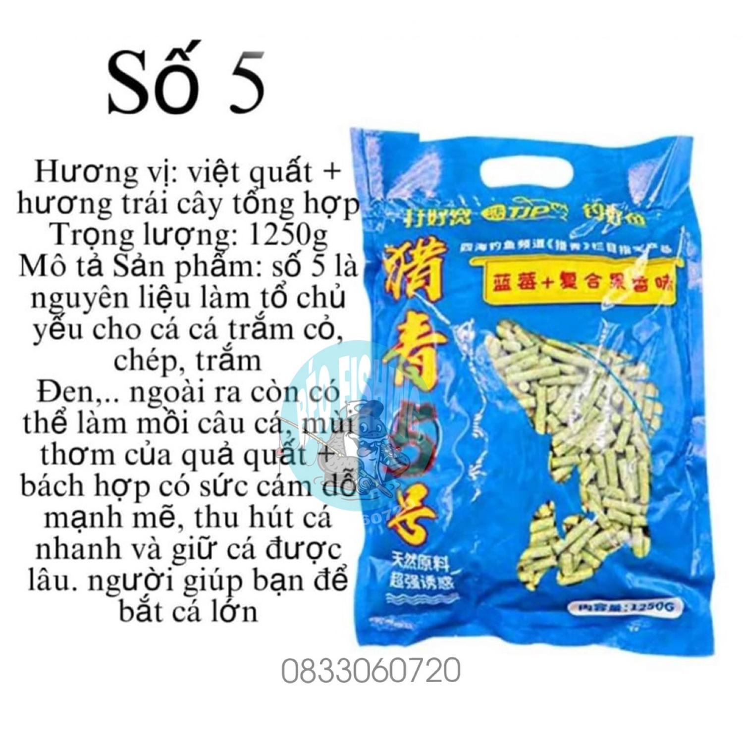 HẠT XẢ TJP chính hãng dụ cá trắm đen, chép, trắm cỏ