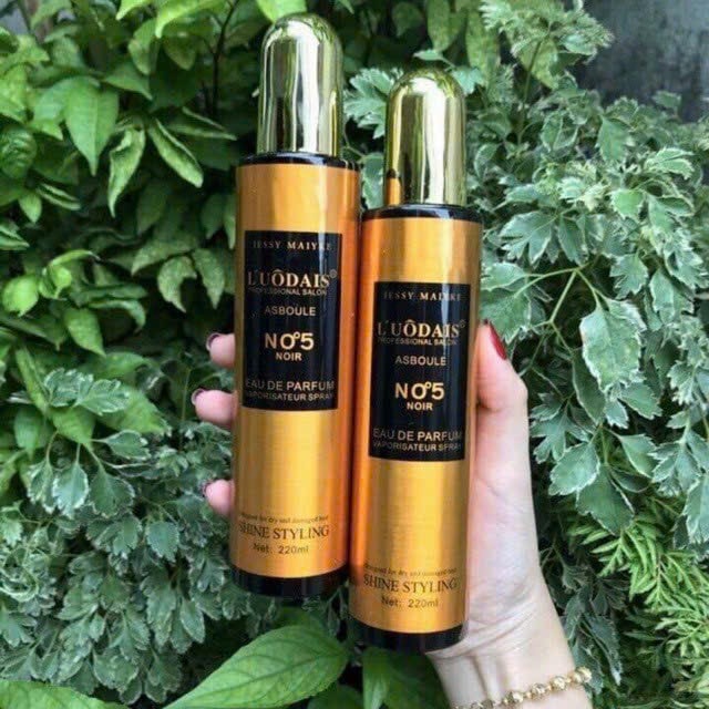 Xịt Dưỡng Tóc Hương Nước Hoa No5 Noir