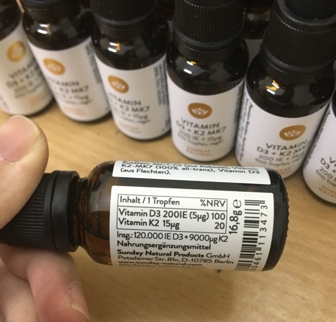 VITAMIN D3 K2 MK7 TĂNG CHIỀU CAO CHO BÉ CỦA ĐỨC