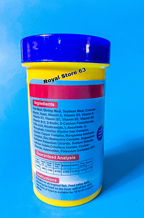Discus Granules thức ăn cao cấp cho cá Dĩa JM Aqua (50gram)