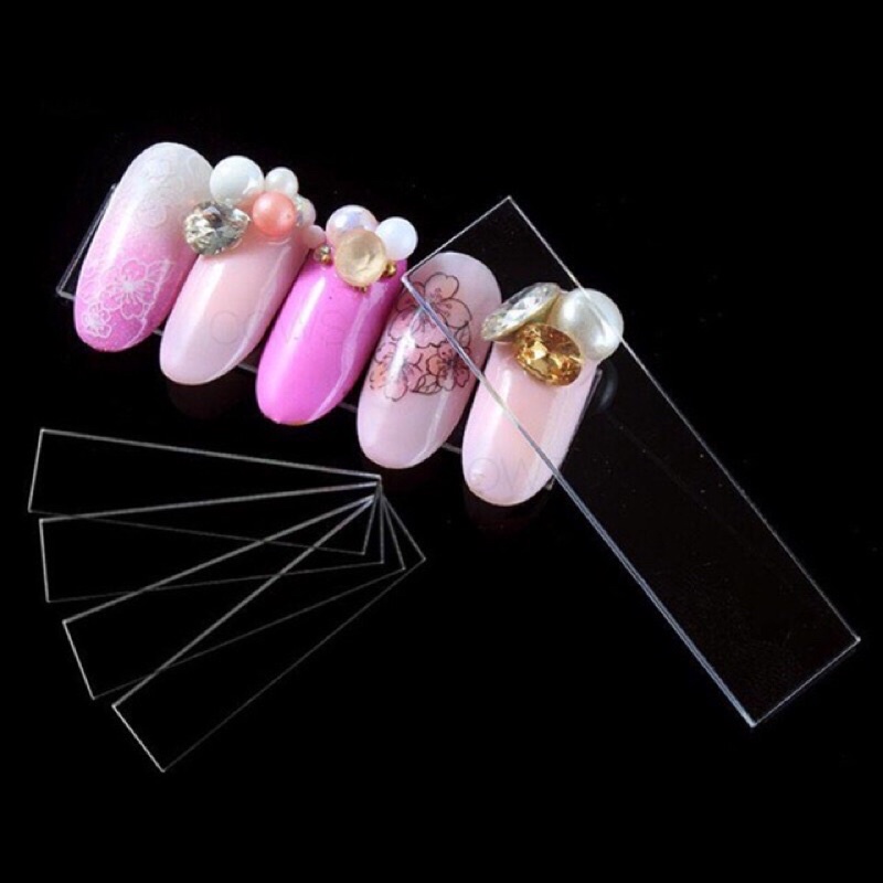 Set 10 thanh gắn móng mẫu nail