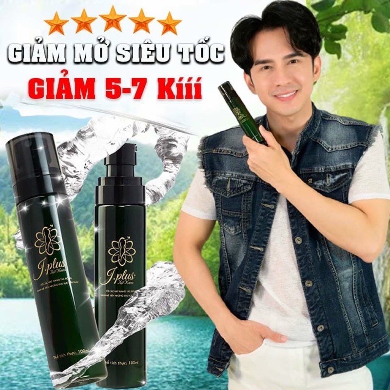 BÁO GIÁ DÁNH TAN MỠ BỤNG | Shopee Lazada Sendo Tiki mới nhất 60 Xịt Tan Mỡ Bụng J.PLUS - Xịt Nano Tan Mỡ Bụng Đùi - 100ml