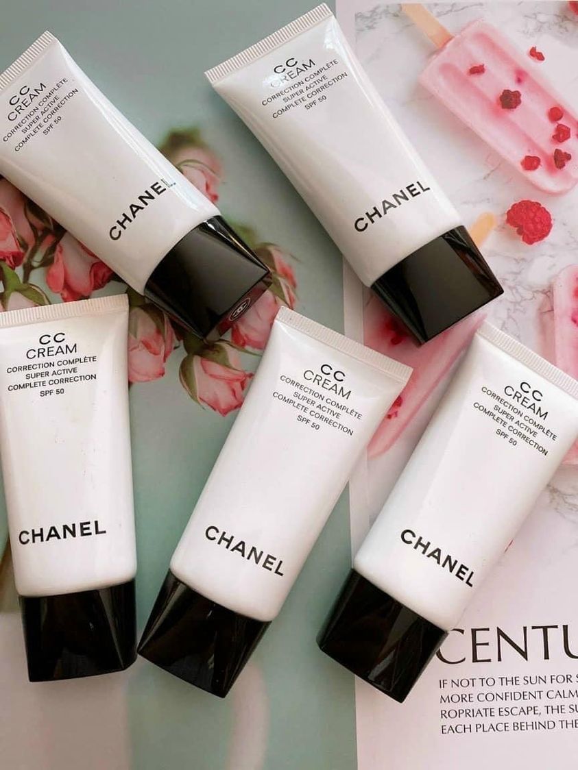Kem Nền Chanel CC Cream Correction Complete Super Active SPF50 (UNBOX - Full Size 30ml)