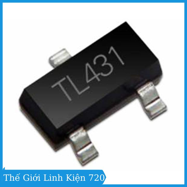 Bộ 5 Transistor TL431 SOT-23 điện áp 40V 0.1A