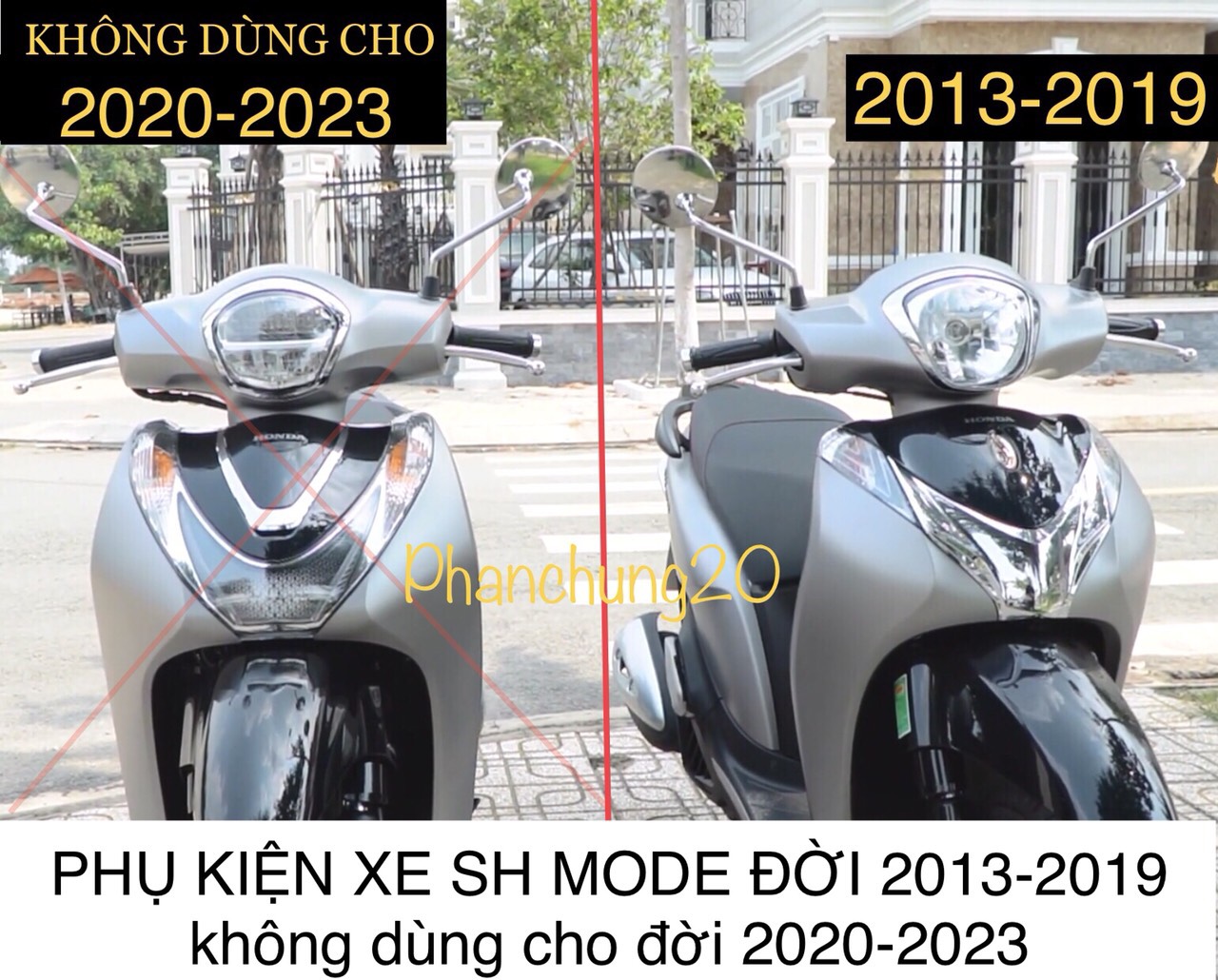 CẶP ỐP HÔNG ( NẸP SƯỜN ) DÙNG CHO ĐỜI XE SHMODE 2013 2014 2015 2016 2017 2018 2019 ĐEN