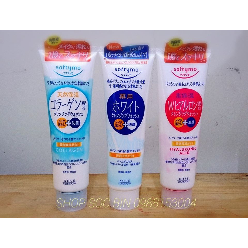 Sữa rửa mặt Kose Softymo