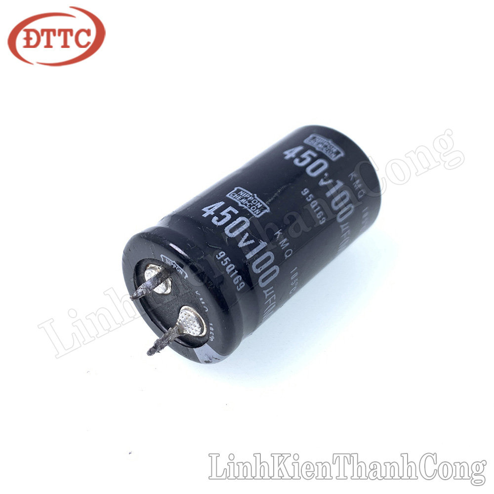 Tụ 100uf 450v chân cứng
