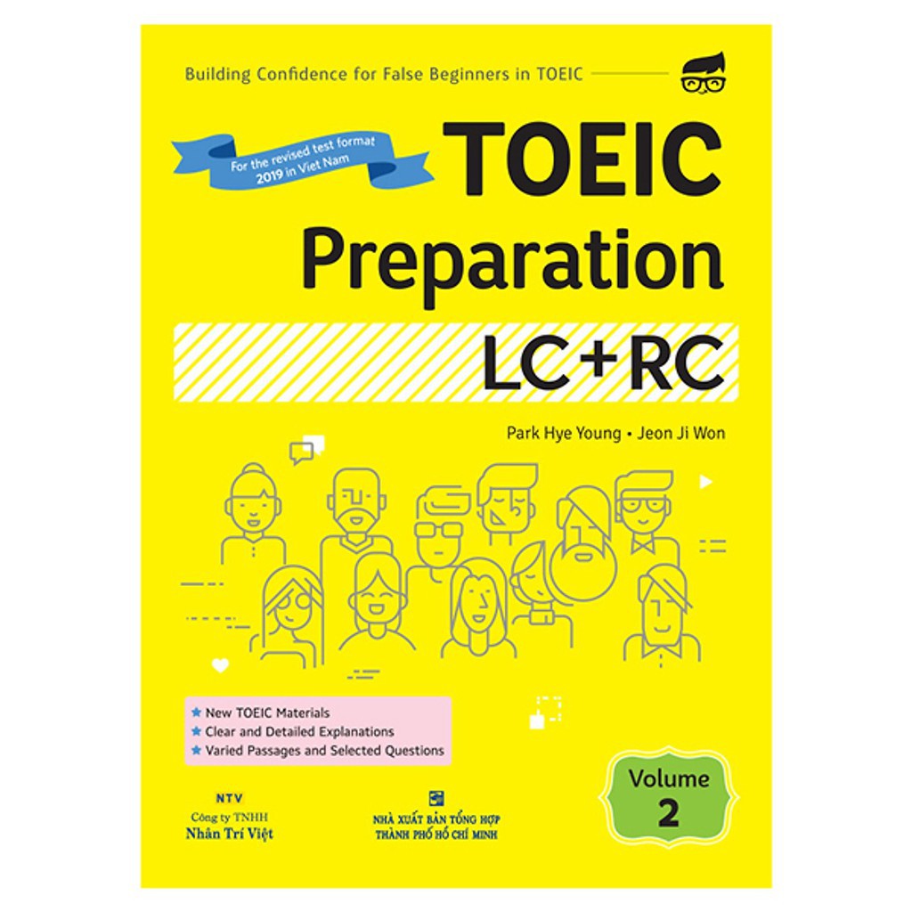 NS Minh Tâm - Sách - Toeic Preparation LC + RC Volume 2 (Kèm 1 Đĩa Mp3)