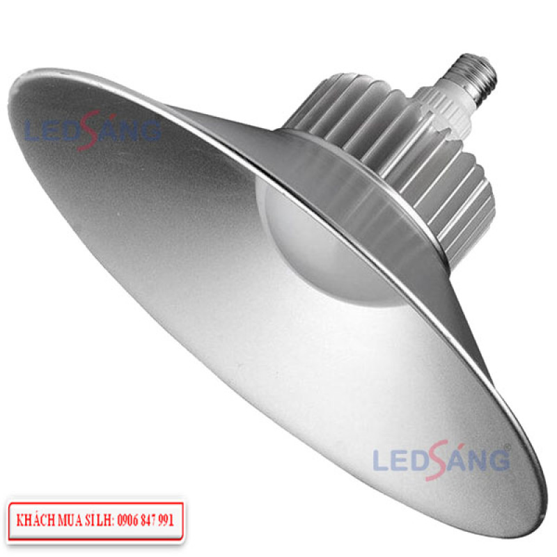 Đèn LED pha xưởng công nghiệp (Lowbay) loại đuôi vặn E27 - chiếu sáng nhà máy, kho chứa..công suất 30W siêu sáng ( sáng trắng )