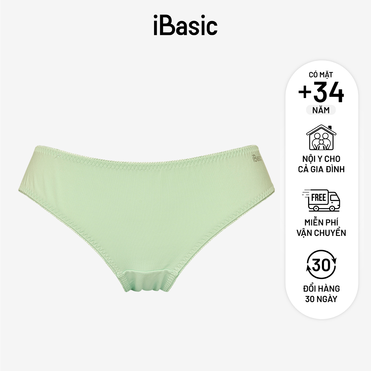 Quần lót nữ iBasic thun bikini PANW130